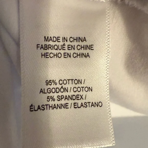 Kenneth Cole Classic White Tee - Picture 5 of 6